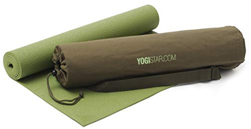 Yoga-Set Starter Edition (yogamatte + Yogatasche) Kiwi Grün