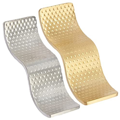 LABRIMP 2 Piezas Reposa Palillos Acero Inoxidable 304 Plato Cuchara Porta Cubiertos Cocina Base Escritorio Decoración Mesa Organizador Cubiertos Cocina Porta cucharas