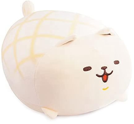 Reykentu Juguete de Peluche Shiba Inu de Peluche, Almohada Suave con Forma de Perro y Pan de PiñA, MuñEco, los Mejores Regalos, Color