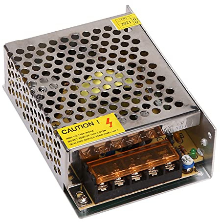 ROBMNE Interruptor transformador de 24 V 3 A, fuente de alimentación de 60 W, interruptor de tira LED, controlador para CCTV, adaptador de fuente de alimentación de control industrial