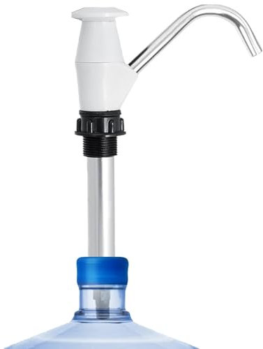 Pompe à eau manuelle Générique | Pompe de robinet manuelle pour camping-car et remorque, blanche, en plastique, économique en énergie et respectueuse de l'environnement