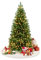 Aufun Weihnachtsbaum künstlich mit Beleuchtung 180cm Tannenbaum künstlich Grün PVC, Naturgetreue Spritzguss Elemente, Edeltanne Schnellaufbau chwer entflammbar, inkl. Christbaum Ständer (Mit LED)