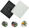 Kitchen Sink Mat, 2 Pack Sink Protector Mat, Dish and Glassware Drainer Mat, Counter Protector PVC Sink Mat for Kitchen Sink Countertop Bathroom 31 x 26CM(Black, White)