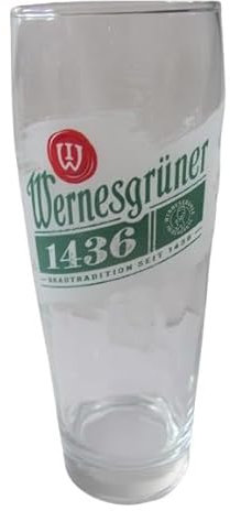 Brauerei Wernesgrüner - Bierglas - 0,3 l.