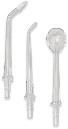 CorpCare Miracle Smile Spezial-Mundreinigungs-Set 3tlg - Zubehör für CorpCare MircacleSmile Munddusche - Zungenschaber, Reinigungsbürstchen & Jetdüsenaufsatz