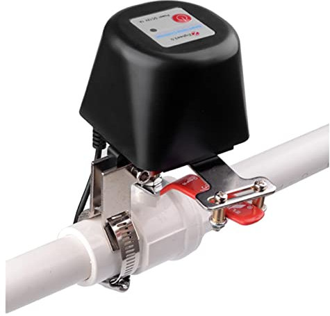 Automatische Bewässerungssteuerungen Zigbee Smart Wasserhahn Wasser-/Gasventil Schalter Wireless Controller Pipe Robot APP Fernbedienung Unterstützung Smart Wireless Control Weit verbreitet in der Umw