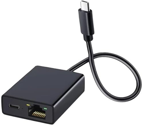 Micro USB to RJ45 Ethernet Adapter Compatible with Fire TV Stick & More - High-Speed Wired Network Connection