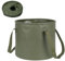 ZHYUAN Faltbarer Eimer Camping,Angeleimer,Tragbar Outdoor Falteimer,Tragbarer Falteimer,Falteimer Angeln,Falteimer,Collapsible Water Bucket Falteimer,Faltbarer Eimer,Faltschüssel Camping
