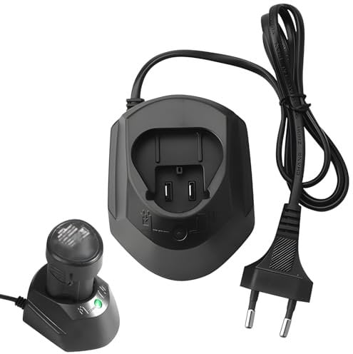 12V Caricatore Rapido per Batterie Bosch 10,8/12 Volt AL1115CV, Caricabatteria Compatibile con BAT411 BAT412 BAT413 BAT414, con Indicatore LED