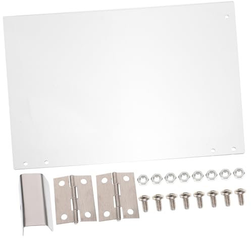 UKCOCO Pvc Door Panel Cover Popcorn Machine Door Popcorn Machine Parts Popcorn Machine Replacement Parts Popcorn Machine Replacement Doors for Popcorn Maker with Dash Popcorn Door White