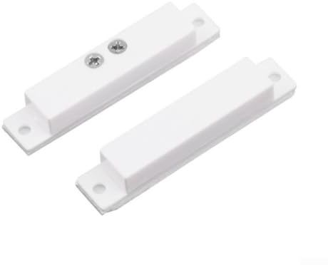 10 Sets magnetische Türkontaktsensoren, kabelgebundener Alarm-Tür-Fenster-Kontakt-Sensor, Reed-Schalter für Holz-, Glas-, Kunststoff-Tür
