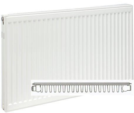 Ultraheat Single Convector - 4580 BTU's - Size 500mm high x 1600mm wide