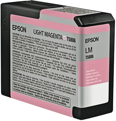 Epson Original Ink Cartridge Light Magenta T5806