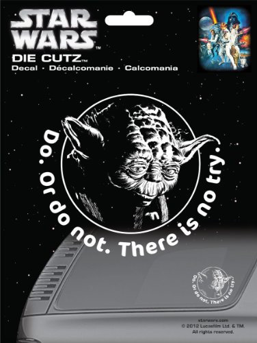 Chroma 3941 Star Wars Yoda Die Cutz Aufkleber, Regular