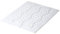 CURVER Tapis d'Evier de Cuisine- Protection contre les rayures - Fond d'évier - Antiglisse - 31,5 x 26 x 0,5 cm - Blanc