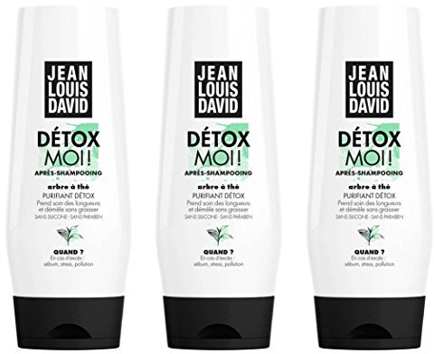 Jean Louis David Detox Moi! After Shampoo, reinigend, 200 ml, 3 Stück