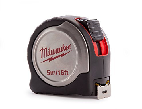 Milwaukee 4932451641 Silber Maßband C5–16/25, rot/schwarz/silber