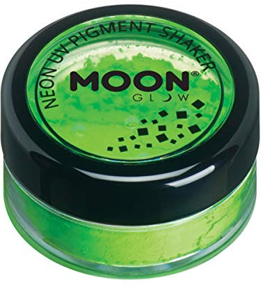 Moon Glow - Neon UV Pigment Shaker 5g - Loose pigment - Intense Green
