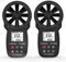 HoldPeak 866B Anemometro Digitale Portatile LCD per Misurare la Velocità del Vento, Temperatura e Raffreddamento del Vento con Retroilluminazione e MAX/MIN