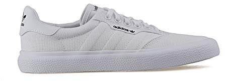adidas Unisex Adults’ 3mc Skateboarding Shoes, White (Ftwr White/Gold Met), 9.5 UK