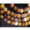 CarpenterC 200 Stücke 8mm Wunderschöne Natürliche Runde Polierte Rosenholz Lose Perlen für Schmuck Machen DIY Handgefertigte Handwerk