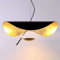LED Hängeleuchte Schwarzgold Pendelleuchte Hut Mode UFO Entwurf Kreative Persönlichkeit Pendellampe Höhenverstellbar Hängelampe Restaurant Deckenleuchte Cafe Bar Wohnzimmer Küche Modern Kronleuchter