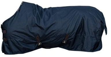 Kentucky Horsewear - Pferdedecke - Allwetter-Ausreitdecke - Wasserdicht - Klassisch - Marineblau - 160-7'0 300 gr