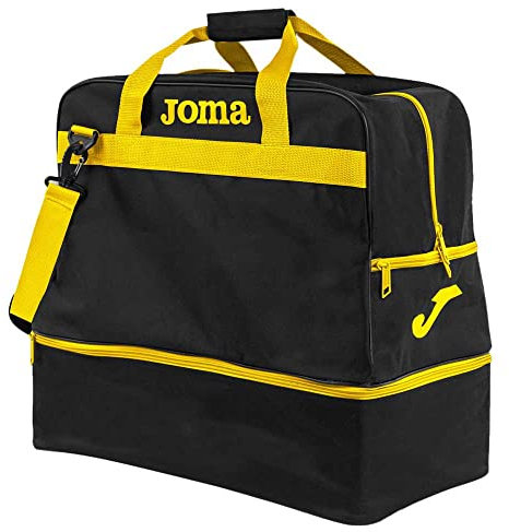 Joma S Große Sporttasche Training III, Unisex-Erwachsene, Schwarz Gelb