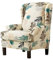 Jacquard Sesselbezug Ohrensessel Übezug, Elastisch Stretch Husse Sessel-Überwürfe Sofabezug Sesselbezug, Abnehmbar Elastisch Überwurf Ohrensessel Husse Mit Modern Muster Für Ohrensessel, 79X80X95CM