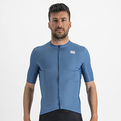 Sportful 1122035 Checkmate Jersey Sweatshirt Men's BLAUES SEEBEERENBLAU 3XL