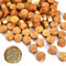 100 Stücke Siegelwachs Perlen Metallic Bronze Wachssiegel Wachs Achteckig für Siegelstempel Briefe Umschläge Versiegelung Dekoration Karten Basteln Geschenkverpackung Party