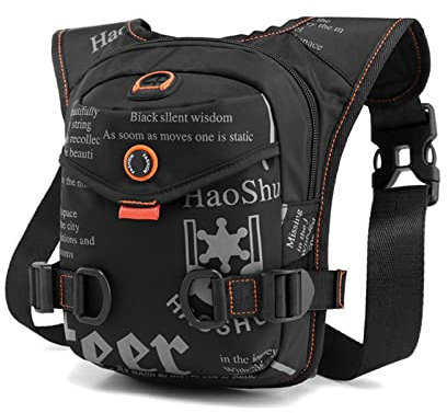 Beintasche Motorrad, Oberschenkeltasche, Taktisch Beintasche, Wasserdicht Gürteltasche, Beintasche Motorrad Hüfttasche Sport Beintasche für Laufen, Radfahren, Motorrad, Sport und Arbeit