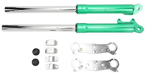 FOLOSAFENAR Pocket Bike Gabelstoßdämpfer, hochfeste, robuste Vorderradgabelstoßdämpfer, einfache Installation für Dirt Mini Bike 47, 49, 2 Takt