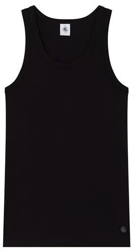 Petit Bateau Femme A0akh Débardeur, Noir, XS EU