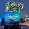 TOARTI 3D Game Graffiti Wandtattoo,Grüne Gamer Poster,3D Graffiti Wanddeko,Kinderzimmer Jungen Wandsticker,Wanddekoration für Kinder,86x54cm game zone Wandtattoo für Wohnzimmer Schlafzimmer Deko