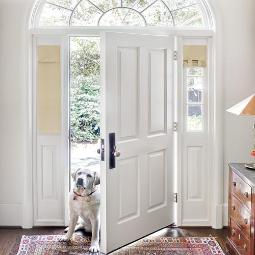 PONY DANCE Door Window Curtain - Blackout Privacy Shade for Glass Front French Door, Thermal Insulated Tie-Up Window Covering, Biscotti Beige, 1 Panel, 12W x 40L Inch