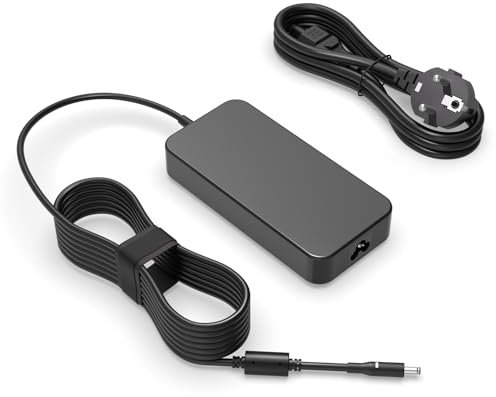 130W 90W Chargeur Compatible avec Dell-Inspiron 7501 7591 5510 5520 5530, pour XPS 15 7590 9530 9550 9570 9560 P102F P83F P56F P31F HA130PM130 DA130PM130 Alimentation Adaptateur pour PC Portable