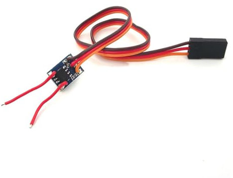 Micro 1A Dual-Way Brushed ESC 5V Speed ​​Controller Modul Winch Control Circuit Board for RC Car/Drohne/360° Drehservo (Size : 1pc ESC with Wire)