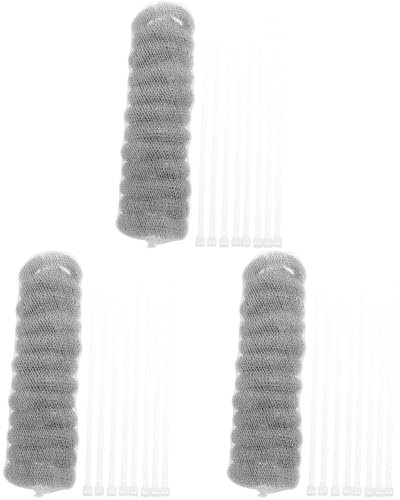 iplusmile 36sets Filtri Inossidabile Trappole Per Lanugine e Rimozione Facile Accessori Per Scarico Riduzione Otturamenti Drain