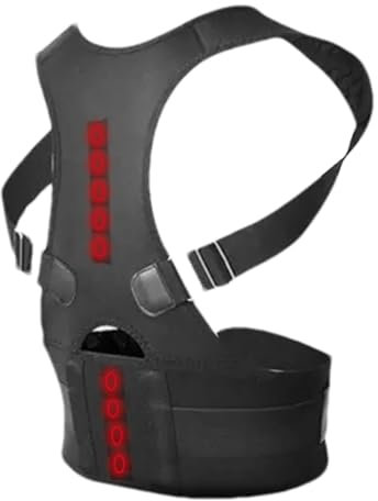 Rückenstütze, Haltungskorrektur, obere Rückenstütze, Rückenstrecker | Dehnbare weiche Rückenstütze,Ergonomische Haltungskorrektur, verstellbare obere Rückenstütze für Männer und Frauen