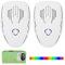 YuFek Ultrasonic Pest Repeller, Electronic Mouse Repellent plug in Pest Control for Mice Rats Spider Mosquitoes Cockroach Moth Ant and Other Rodent, Harmless to Pets and Human for Indoor Use (2PC)