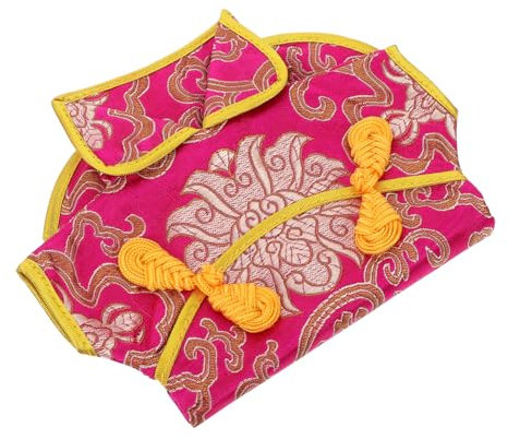 PRETYZOOM Décoration pour Bouteille De Vin Pochette à Vin De Mariage Anniversaire pour Fête Emballage Décoratif