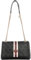 GUESS Damen Noelle Convertible Crossbody Flap Bag Handtasche, Anthrazit-Logo
