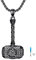 ROMANTICWORK Thors Hammer Urn Necklace 925 Stering Silver Viking Mjolnir Urn Pendant Necklace for Ashes Memorial Keepsake Jewellery for Men