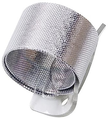Flowerbox Oasis Wrap Wristlet Armband Silber 2,5cm 6 Stück - Blumenschmuck Hochzeit Frischblumen zur Befestigung von Blumen am Handgelenk