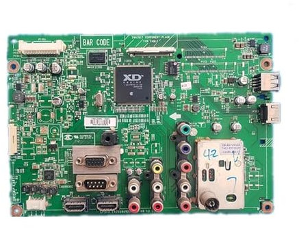 Placa Base de TV, Compatible con LG, 42LK410, 32LK410, 47LK460, 42LK460, 42LV3600-CB, 37LV3600, EAX64049202 (1) Principal(37-Inch)