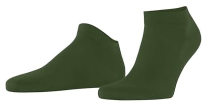 FALKE Herren Sneakersocken Cool 24/7 M Sn Baumwolle kurz einfarbig 1 Paar, Grün Cypress 7528, 41-42