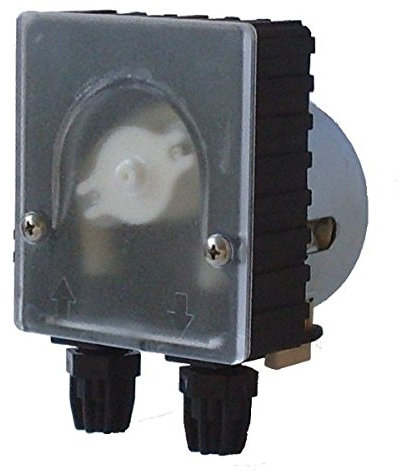 Pompe doseuse péristaltique avec débit fixe pour dosage liquide modèle MP1-2,0 l/h 12 Vdc, tube membrane santoprène
