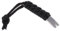 JERKKY Crank Brechstange Pocket Pry Bar Paracord Schaber Opener Winder Heftklammer Mini EDC Werkzeug Schwarz