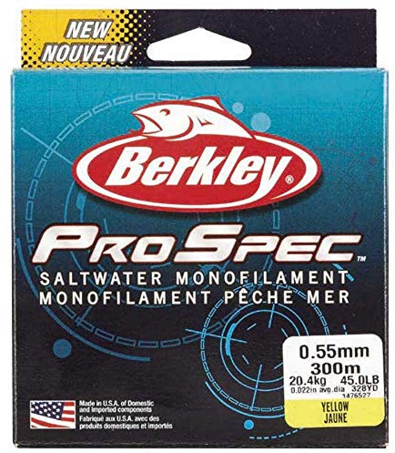 Berkley 1476526 - Pro Spec Saltwater Mono Yellow 300M 0,50